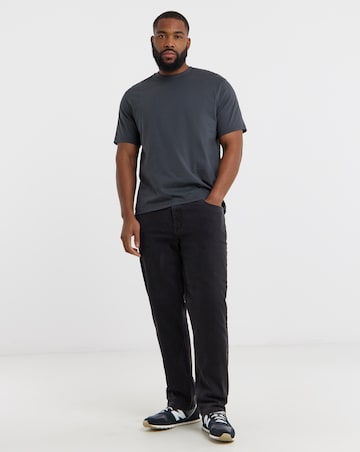 Relaxed Fit Crew Neck T-Shirt Long