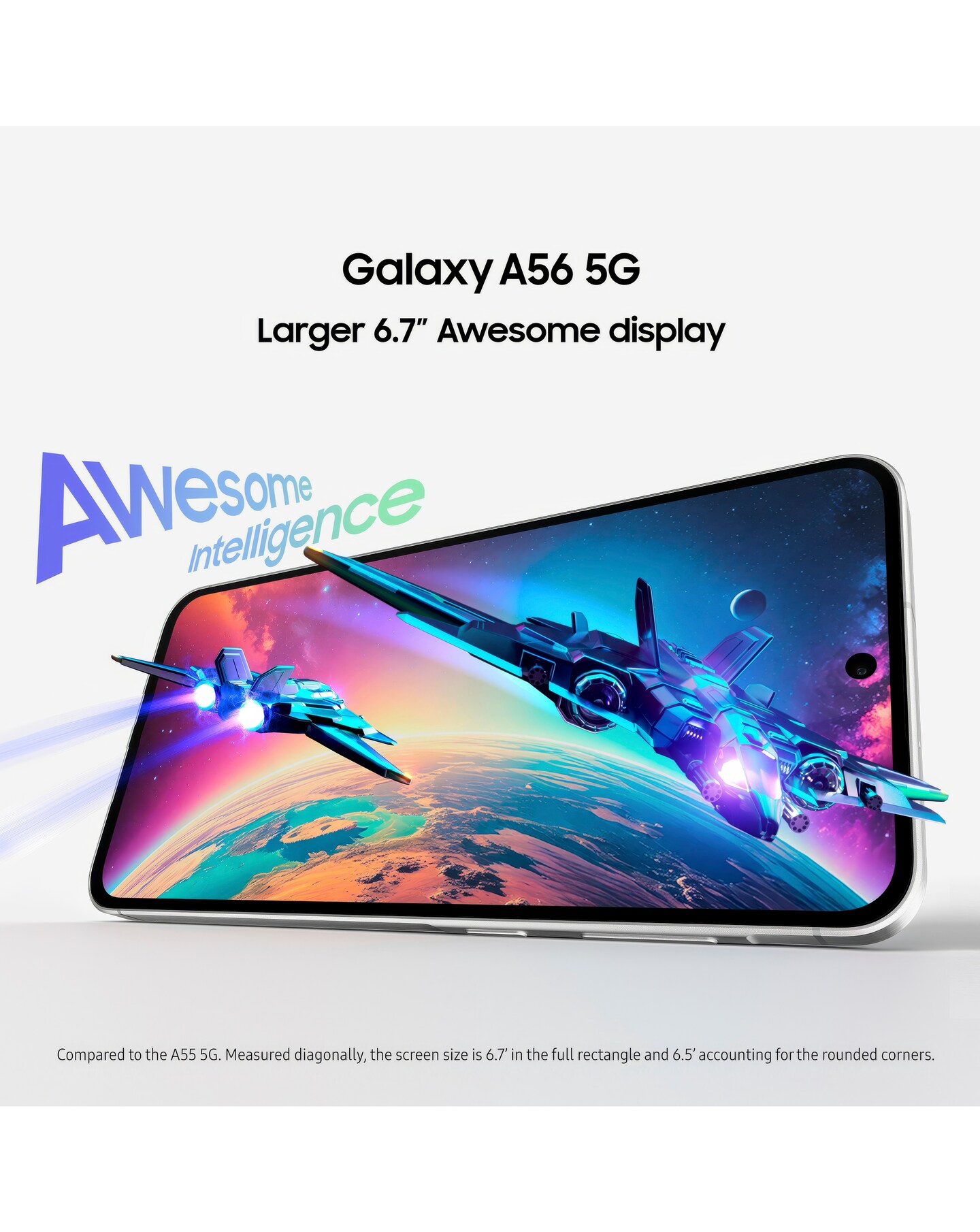 Samsung Galaxy A56 5G 256GB - Awesome Light Gray | Jacamo