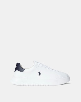Polo Ralph Lauren Heritage Court Super Trainers - White