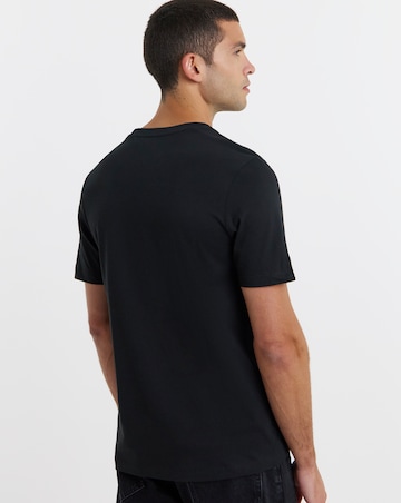 Tommy Hilfiger Short Sleeve Stack Graphic T-Shirt - Black