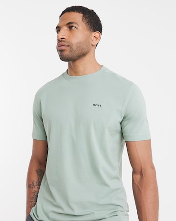 BOSS Short Sleeve Chest Logo T-Shirt - Sage