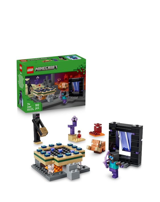 LEGO Minecraft Nether & End Portal Journey 21584