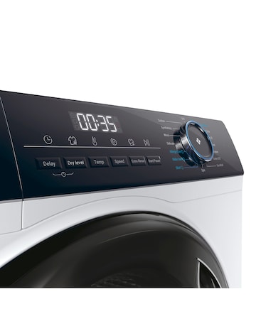 Haier i-Pro Series 3 HWD100-B14939 10kg/6kg Washer Dryer - White + installation