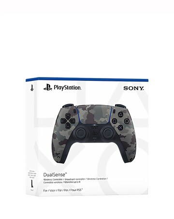 PlayStation 5 DualSense Controller - Grey Camouflage