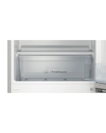 Indesit IB55 532 S UK Combi Fridge Freezer - Silver