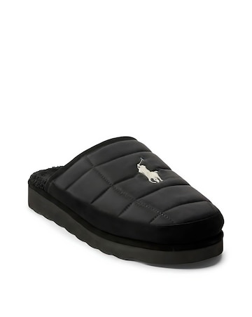 Polo Ralph Lauren Read Scuff Slipper - Black