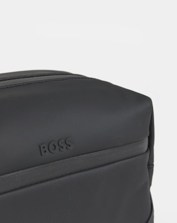 BOSS Nylon Washbag - Black