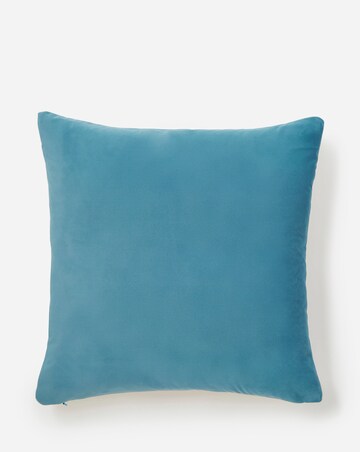 Deni Floral Boucle Embroidered Cushion