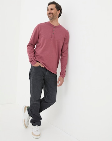 FatFace Cotton Woodside Slub Henley