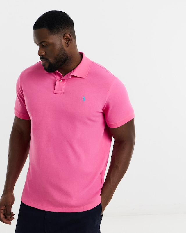 Polo Ralph Lauren Classic Short Sleeve Polo - Bright Pink