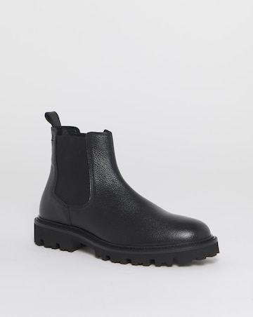 BOSS Julyo Leather Chelsea Boot - Black