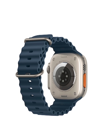 Apple Watch Ultra 2 GPS + Cellular, 49mm Titanium Case with Blue Ocean Band