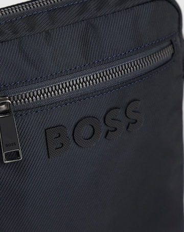 BOSS Logo Reporter Bag - Navy