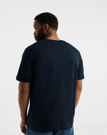 Jack & Jones Dover Logo T-Shirt - Navy