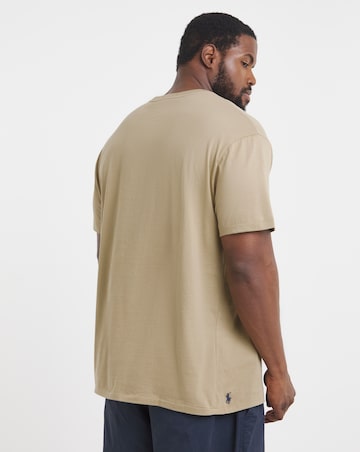 Polo Ralph Lauren Short Sleeve Logo T-Shirt - Tan