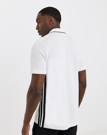 adidas 3 Stripe Polo