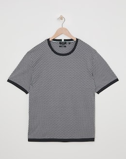 Ted Baker Geo Print Crew Neck Tshirt