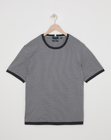 Ted Baker Geo Print Crew Neck Tshirt