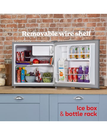 Russell Hobbs RHTTF0E1SS Table Top Fridge