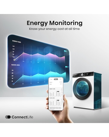 Hisense 3S Series DH3S802BW3 WiFi-enabled 8kg Heat Pump Tumble Dryer - White
