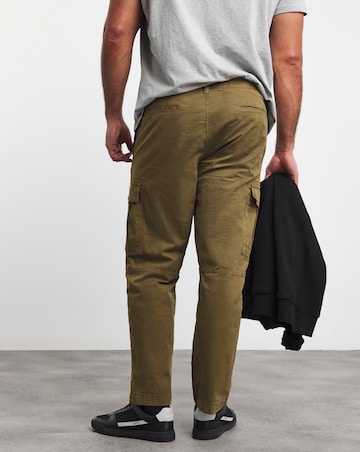 BOSS Cargo Khaki Trouser
