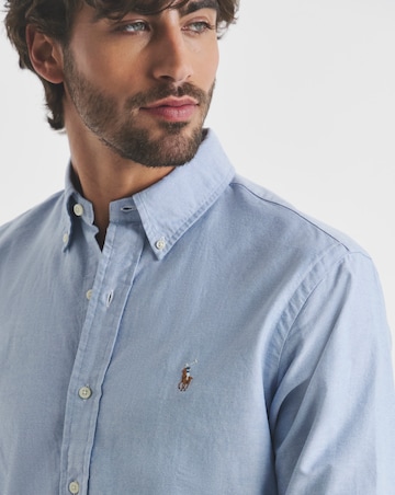Polo Ralph Lauren Classic Long Sleeve Oxford Shirt - Blue