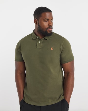 Polo Ralph Lauren Classic Short Sleeve Polo Shirt - Olive