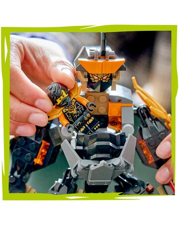 LEGO NINJAGO Cole's Mission Mech & Dragon Zane 71854