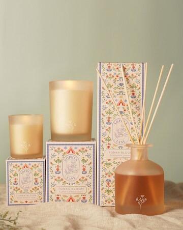 Sophia Lane Tonka Bloom Floral Candle - 250g