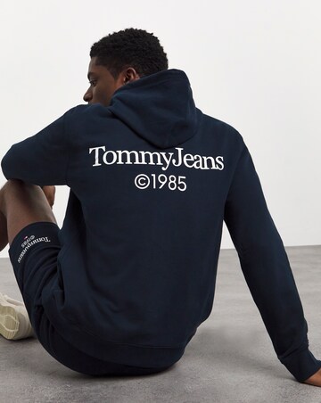 Tommy Jeans Graphic Logo Navy Hoody