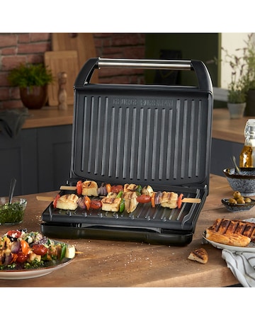 George Foreman Large 25051 Grey Steel Grill
