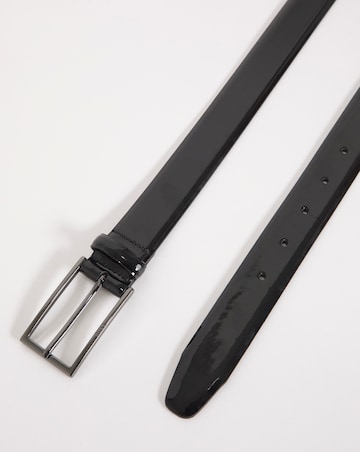 BOSS Black Patent Formal Belt