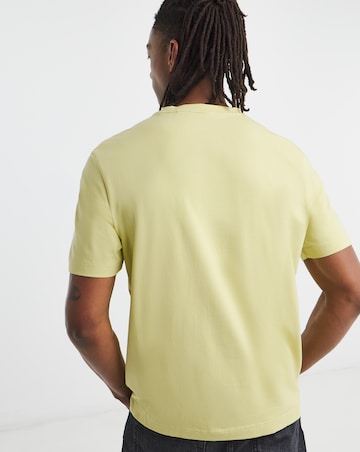 BOSS Short Sleeve Relax Fit Logo T-Shirt - Yellow