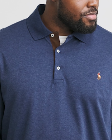 Polo Ralph Lauren Navy Long Sleeve Super Soft Polo