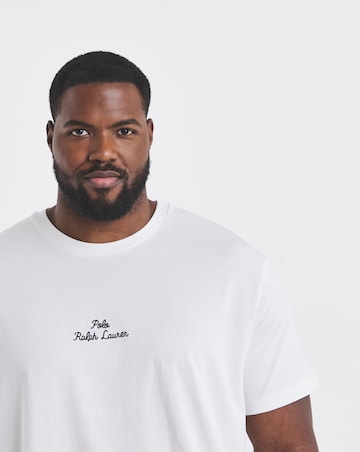 Polo Ralph Lauren Short Sleeve Script Logo T-Shirt - White