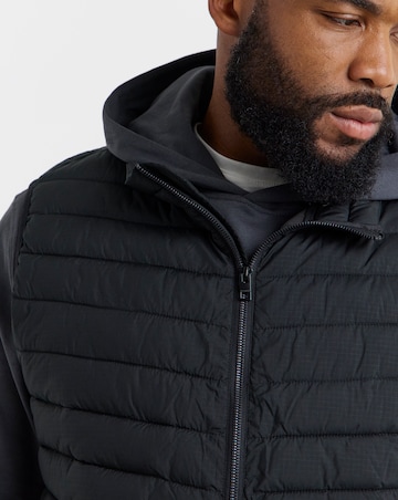 Jack & Jones State Packable Puffer Gilet - Black