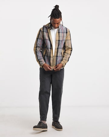 Barbour Reversible Kemble Showerproof Jacket - Stone