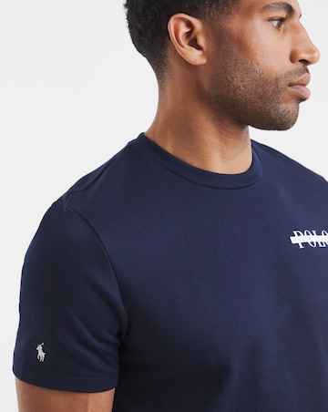 Polo Ralph Lauren Loopback Logo Lounge T-Shirt - Navy