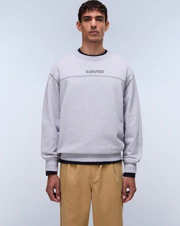 Napapijri Umbra Sweatshirt - Light Grey