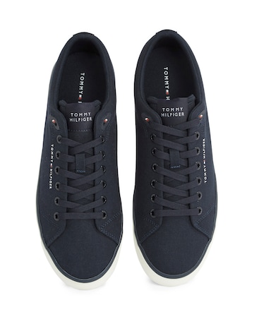 Tommy Hilfiger Hi Vulc Low Trainer - Navy