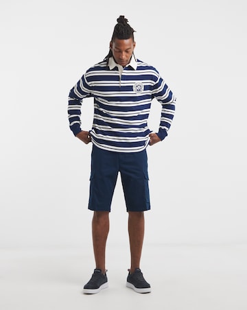 Tommy Hilfiger Stripe Badge Rugby - Navy