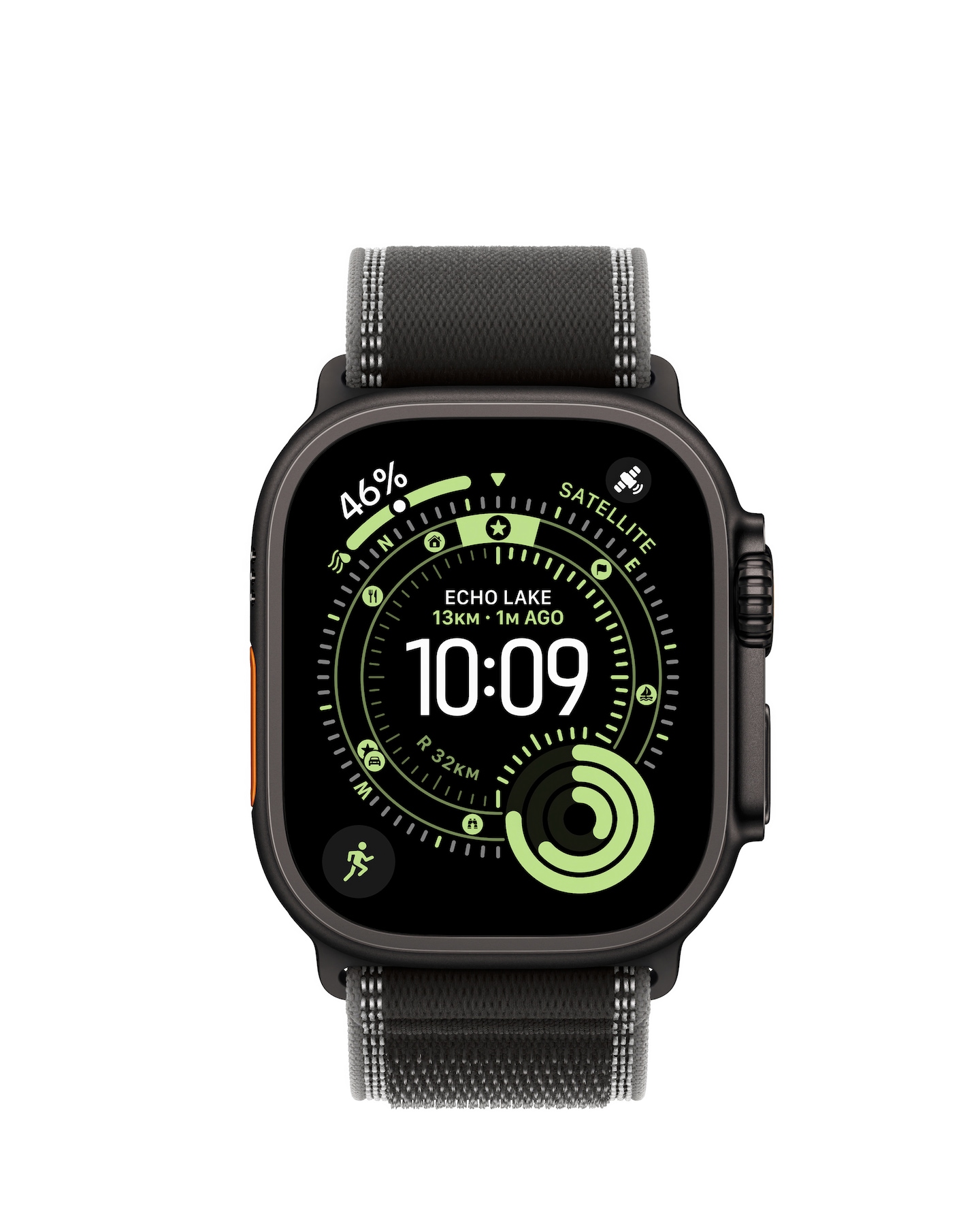 Apple Watch Ultra 3 GPS + Cellular 49mm Black/Charcoal Trail Loop