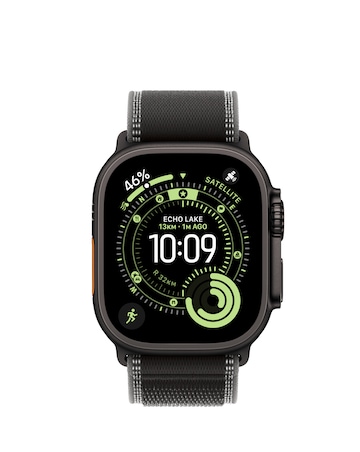 Apple Watch Ultra 3 GPS + Cellular 49mm Black/Charcoal Trail Loop - S/M