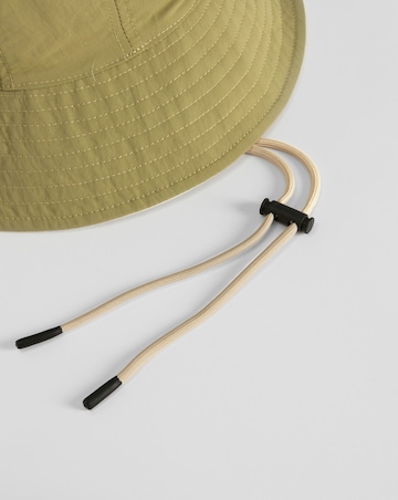 Barbour Festival Reversible Bucket Hat - Olive