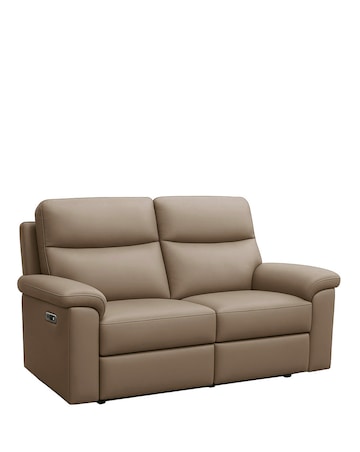 Aspire Corvan Leather Recliner 2 Seater