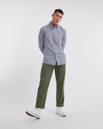 Long Sleeve Gingham Shirt