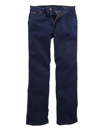 Wrangler Texas Straight Fit Jean - Blue/Black