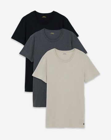 Polo Ralph Lauren 3 Pack Lounge T-Shirt - Grey