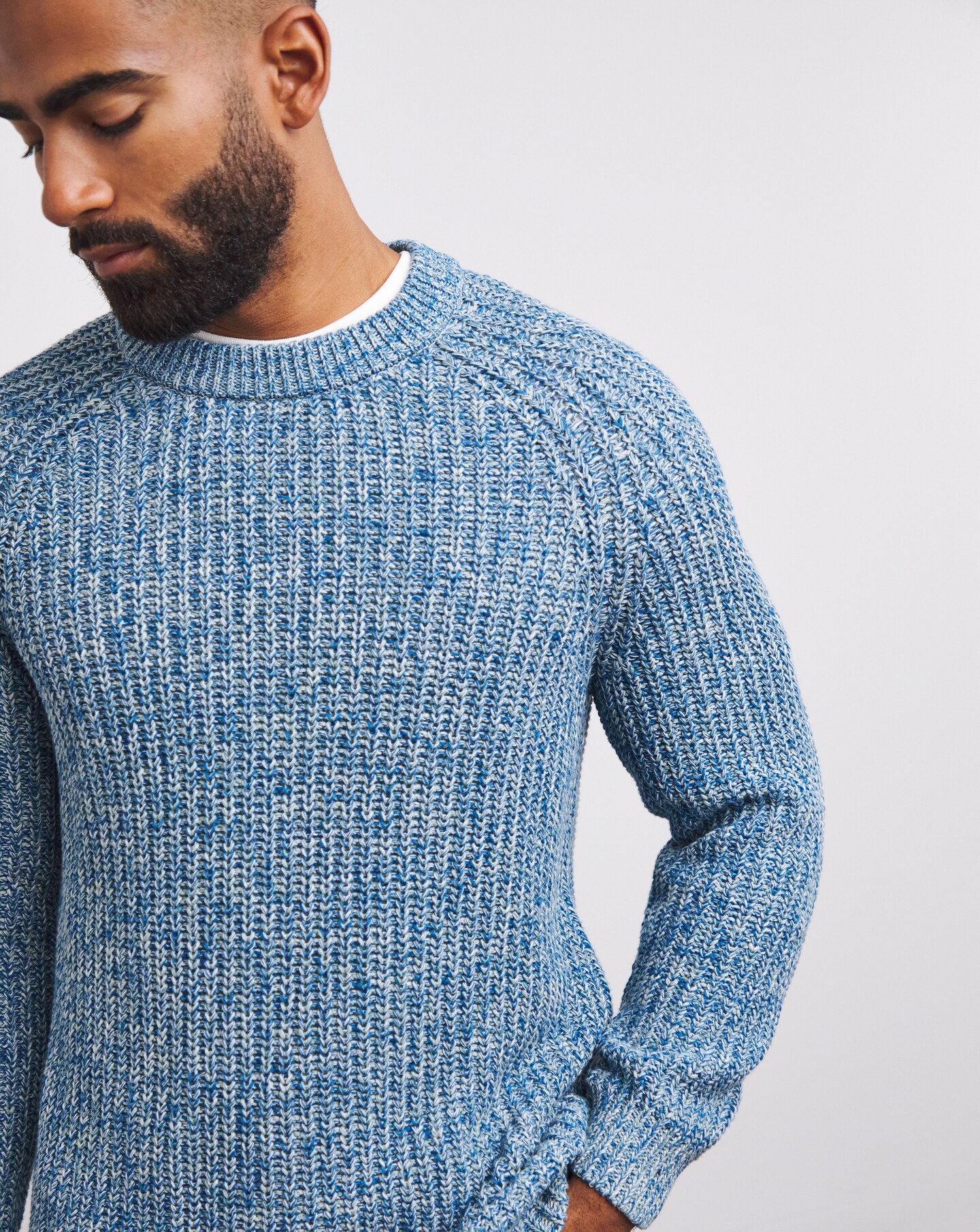 jumadiba着用Hand-knitted soonerorlater CAMBIO（カンビオ）の「mn2975-【HIMALAYAN CLIMBERS HAND-KNIT