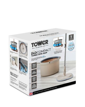 Tower Cavaletto Compact Spin Mop